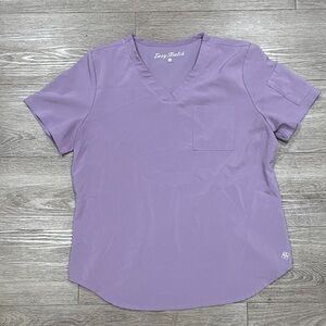 Easy Match Women's Purple Short Sleeve Top